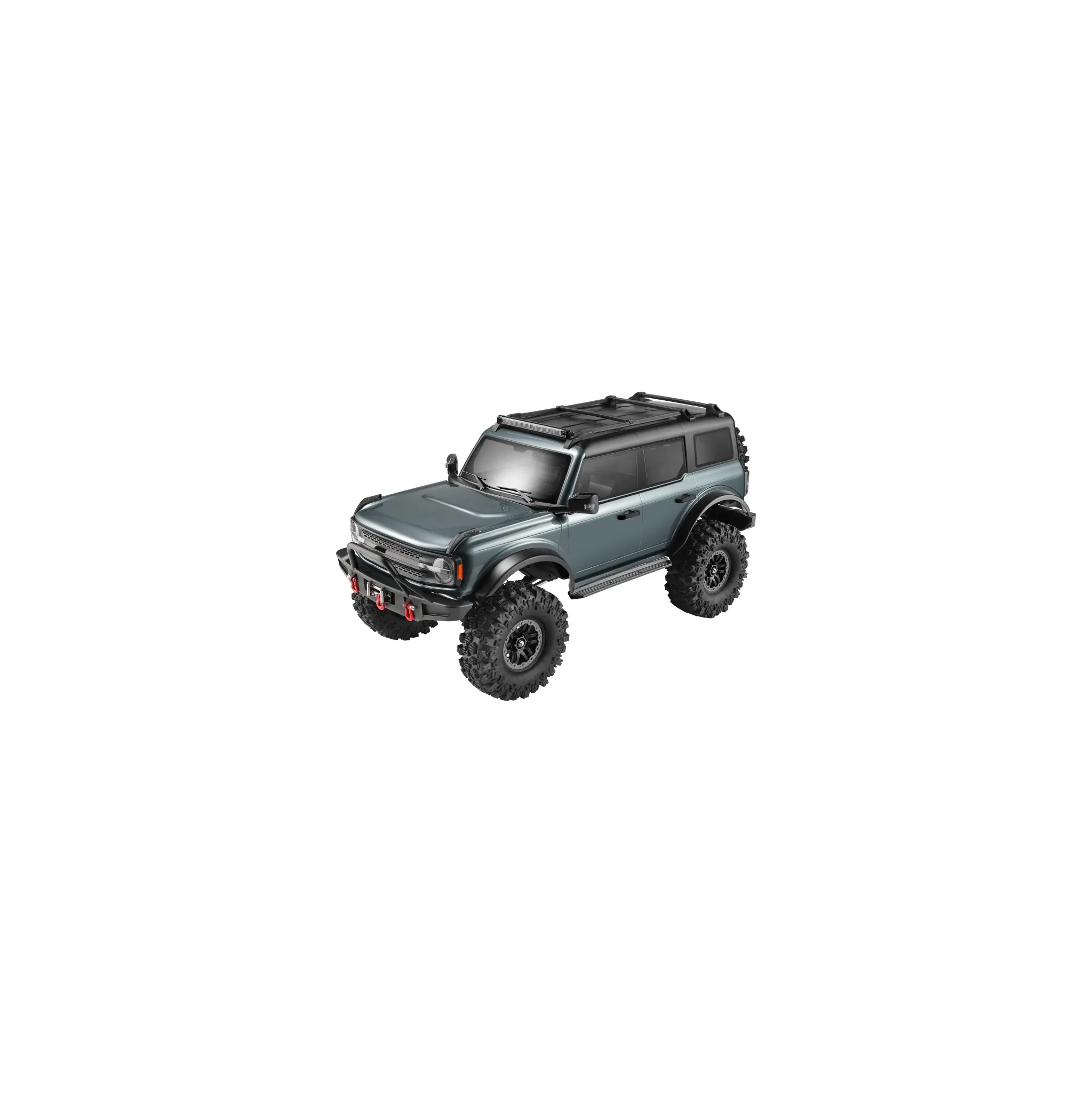 Fotografie 1 - RC model auta DF models RC DF-4S Crawler RTR 1:10 šedá metalíza