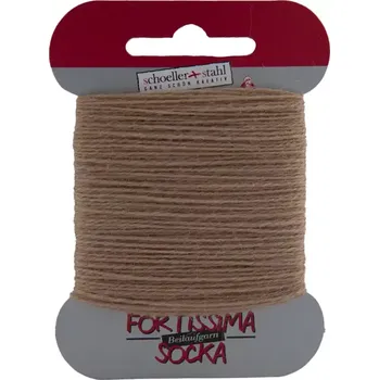 Příze Ponožková látací příze Fortissima 1072 Velbloudí (Schoeller Stahl Fortissima Beilaufgarn 1072 Kamel Melier 2-ply)