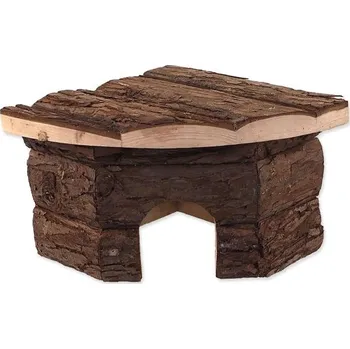 Domeček Small Animals dřevěný rohový S