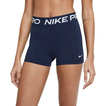 Dámské kraťasy Dámské kompresní kraťasy Nike PRO W modré CZ9857-451 - XS | UK 14 | US 15