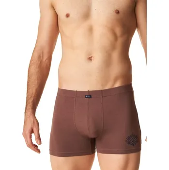 Boxerky Pánské boxerky Key MXH 613 A24/25 M-2XL tmavě modrá M