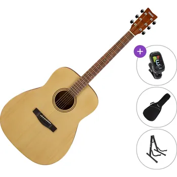 Strunný nástroj Yamaha F400 SET Natural Satin Akustická kytara