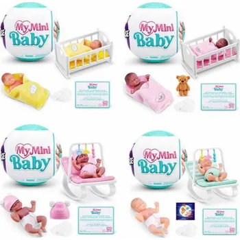 Panenka Lele - miminko s doplňky 5 překvapení Mini miminko 77487GQ2