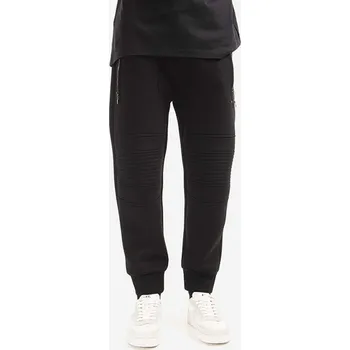 Tepláky Neil Barett Skinny Low Rise Swatpants, XL, černá, 99X