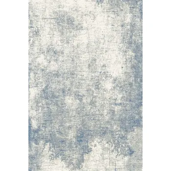 Koberec Agnella moderní vlněný koberec Isfahan Theia Bialy Abstraktní šedý Rozměr: 80x120 cm