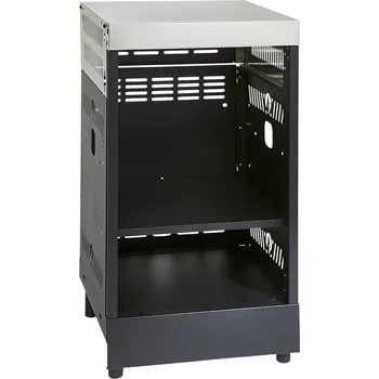 Kuchyňská skříňka Kingstone Quad Kuchyňský modul pro ledničku, 50,5 × 55,3 × 91,3 cm, ocel THE QUAD FRIDGE MODULE