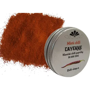 Koření CAYENNE - mleté chilli papričky 15g