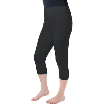 Dámské legíny 3/4 LEGÍNY nadměrná velikost - ČERNÁ velikosti oblečení: L-XL