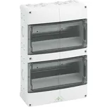 Spelsberg AK 24 Malý rozvaděč, šedá, druh krytí IP65, 24 Dílčí jednotky, rázová houževnatost IK07, třída ochrany II, Jmenovité napětí 400V AC, bez obsahu halogenů *73542401