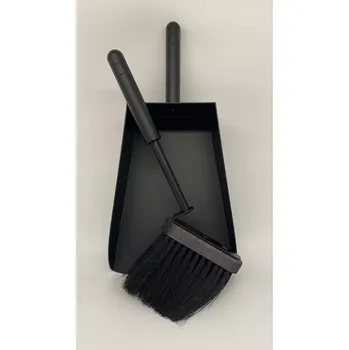 Krbové nářadí Krbový smetáček a lopatka černá, Lienbacher 21.02.824.2