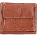 Poyem unisex kožená peněženka koňaková 5239 cognac