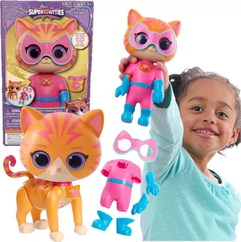 Figurka Interaktivní figurka SUPERKITTIES Ginny 20 cm se zvukem a světlem