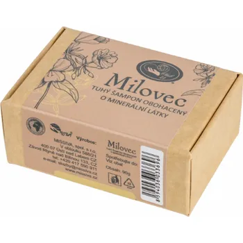 Zdraví Missiva Milovec tuhý šampon 90 g