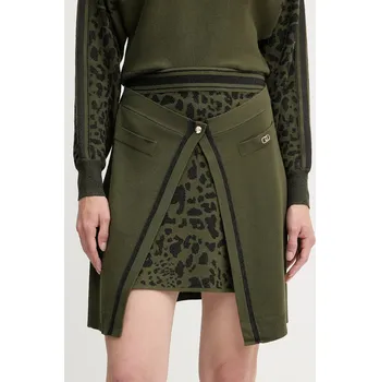 Dámská sukně Sukně Liu Jo zelená barva, mini, TF5175.MS49I 91X, vel. S