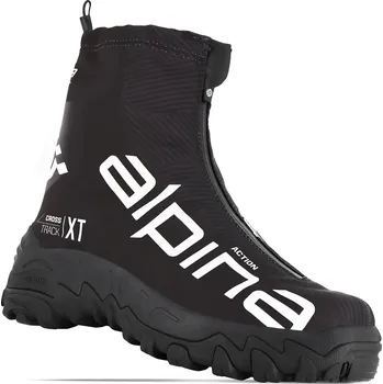 Pánská treková obuv ALPINA XT Action Black, zateplená zimní obuv Velikost obuvi: 48 EU