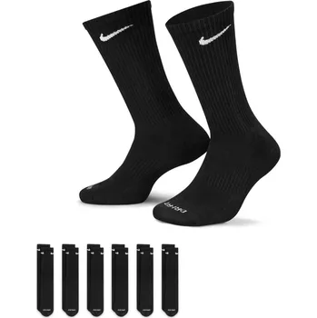 Pánské ponožky NIKE Everyday Plus Cushioned Training Crew Socks SX6897-010 6 párů