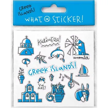 samolepka ATP - samolepka řecké ostrovy