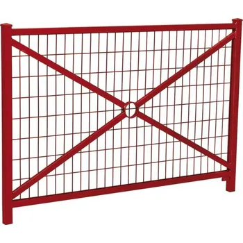 Zábradlí Procity Zábradlí Orléans délka 1470 mm, mřížka, barva vínová RAL3004