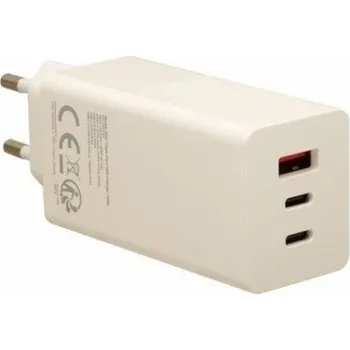 PATONA Premium Nabíječka GaN PD100W 2xUSB-C 1xUSB-A PD3.0 QC3.0 Bílá