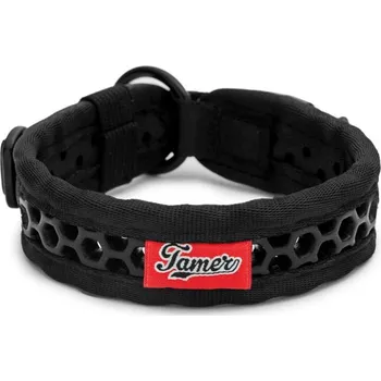 Obojek pro psa Perforovaný obojek Tamer Softy černý Obvod: 35 -41 cm, Šířka: 2,8 cm