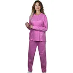 Kikelet Dámské pyžamo s dlouhým rukávem HALINA Barva: Růžová, Velikost: S