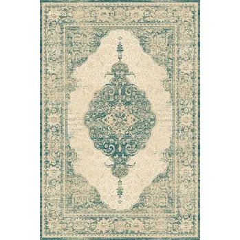 Koberec Agnella klasický vlněný koberec Isfahan Zephyr Smaragd zelený Rozměr: 160x240 cm