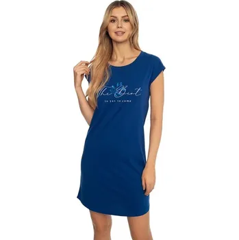 Dámská noční košile Dámská košilka Arly modrá - M