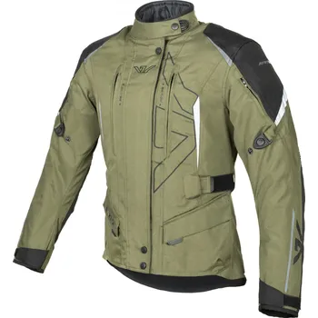 Moto bunda AYRTON bunda Teressa II dámská tmavě zelená 2026 - XS