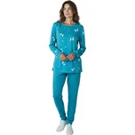 Valerie Dream Dámské pyžamo s dlouhým rukávem GITA Barva: Modrá, Velikost: XL