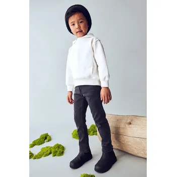 Dívčí kalhoty Dětské rifle Mayoral jeans slim fit basic 504.5A.Mini.9BYA černá 99X, vel. 140