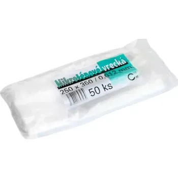Sáček na potraviny Mikroténové sáčky 25 × 35 cm, 50 ks