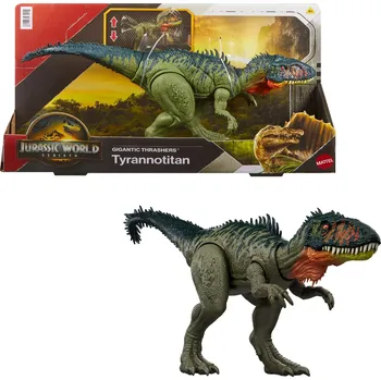 Figurka dinosaurus Tyrannotitan Jurassic World Rebirth Gigantic Thrashers 34 cm