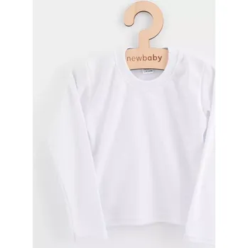 Chlapecké tričko Dětské bavlněné tričko s dlouhým rukávem NEW BABY, vel. 110
