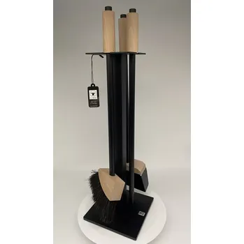 Krbové nářadí Krbové nářadí Red Anvil - Black Tower-3, ořech, černý lak