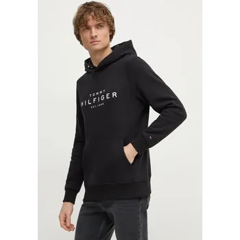 Dámská mikina Mikina Tommy Hilfiger MW0MW37455 černá 99X, vel. M