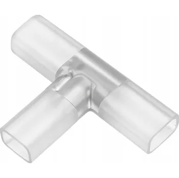 LED osvětlení Spojka T-rozdělovač pro LED pásek 5050 2835 10mm, T-spojka, Konektor pro LED pásek 230V