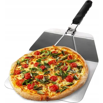 ŠPACHTLE NA PIZZU OCELOVÁ ŠPACHTLE ZÁSUVKA PODNOS S RUKOJETÍ POSUNOVAČ PODNOS