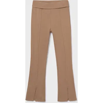 Dívčí kalhoty Kalhoty natahovací s rozparky béžové JUNIOR Mayoral velikost: 167 (18 let)