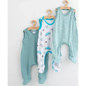 Dupačky dětské dupačky new baby classic ii, 3 ks, pro chlapce, velikost 62 (3–6 měsíců)