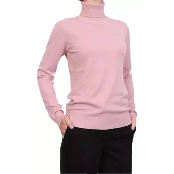 Dámské tričko Dámský elegantní rolák Marinello 16232 rose velikost M