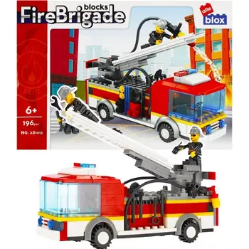 ostatní stavebnice Alleblox hasiči 196 ks