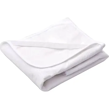 Přebalovací podložka froté nepromokavá podložka new baby 50 × 70 bílá