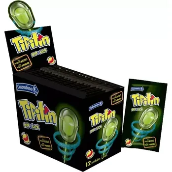 Čokoláda Tipitin Lízátko s práskacím cukrem 12g (Tipitin Lízátko s práskacím cukrem 12g)