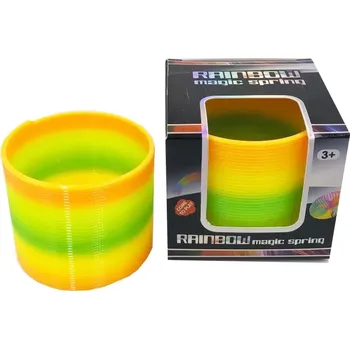Hračka pro nejmenší Duhová pružina – zábavná hračka pro děti