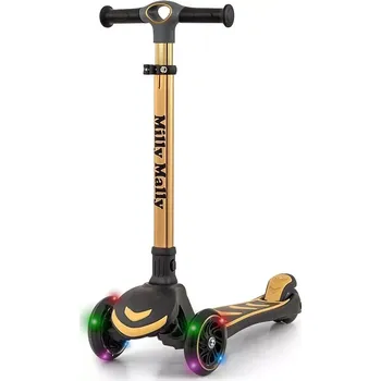 Koloběžka Milly Mally Scooter Boogie zlatá