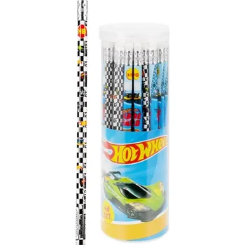 Grafitová tužka tužka s gumou hot wheels