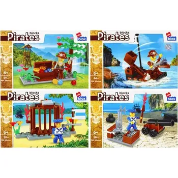 ostatní stavebnice stavebnice piráti – 4 varianty