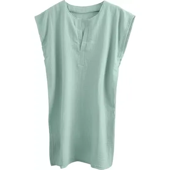 Mušelínové pončo New Baby Mommy mint S/M