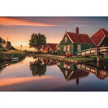 Puzzle Puzzle Clementoni Zaanse Schans, 1500 dílků (2) + k objednávce puzzle zdarma