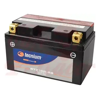 Elektroinstalace pro motocykl Tecnium Bezúdržbová baterie s kyselinou - BTZ10S-BS